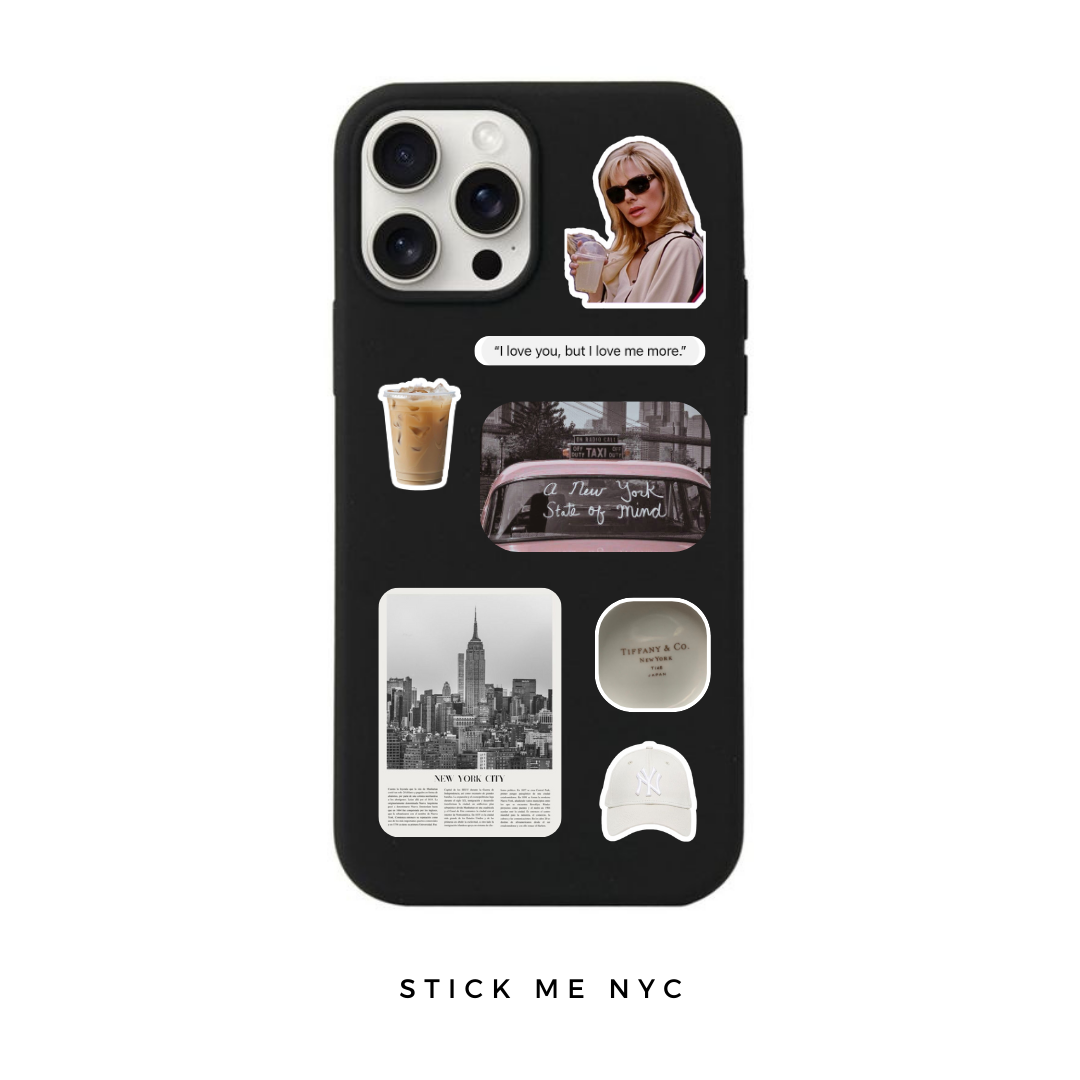 3D Stickers | Iced Latte