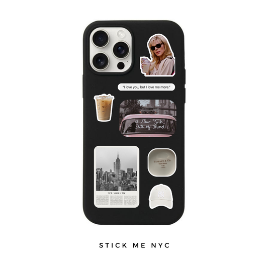 3D Stickers | Iced Latte